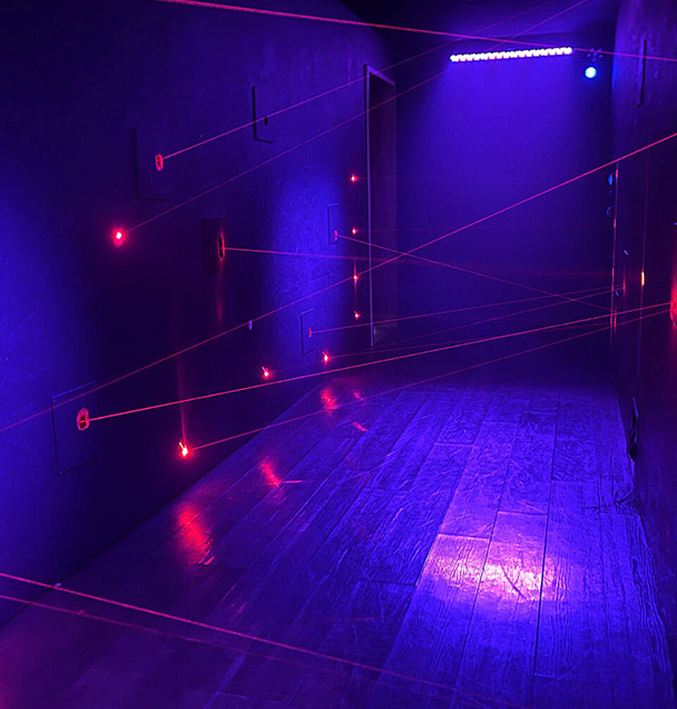 Maze Mission: the interactive lasergame