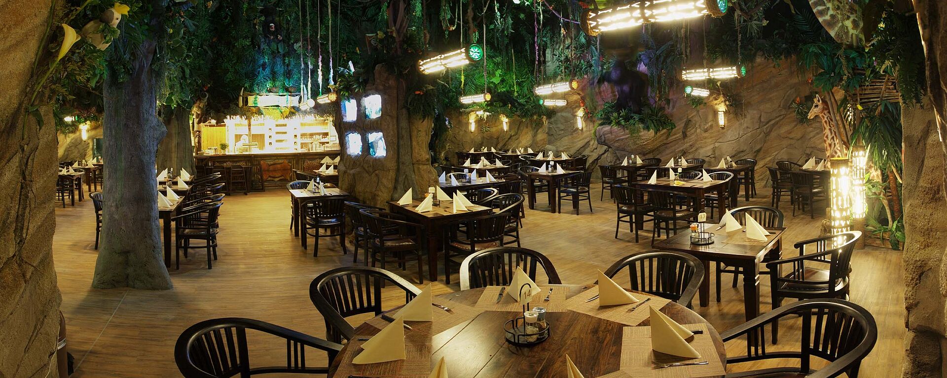 Dschungelrestaurant